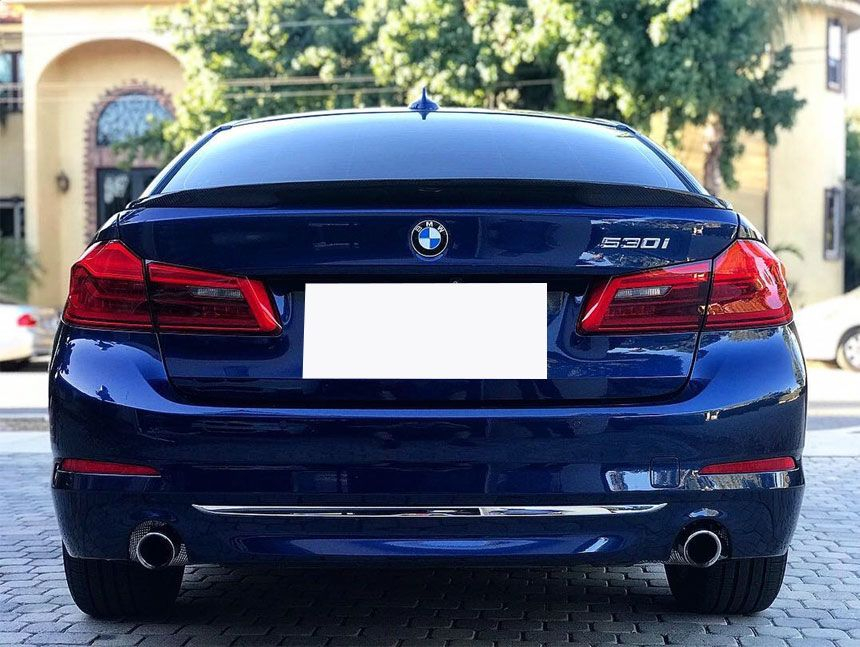 BMW 5시리즈 G30 스포일러 블랙 카본 M5 F90--5