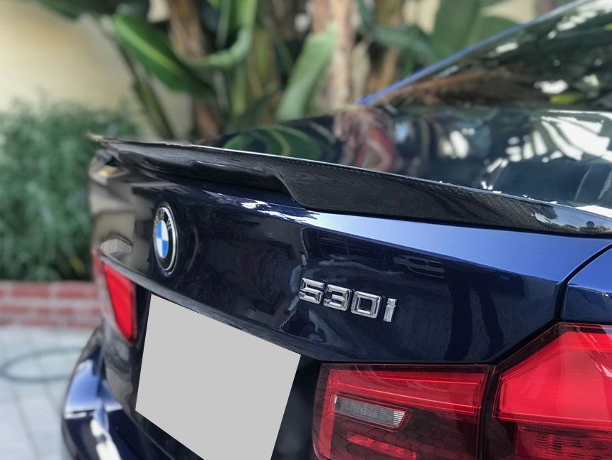 BMW 5시리즈 G30 스포일러 블랙 카본 M5 F90--6