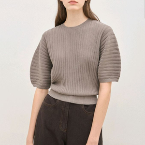 더 캐시미어 홀가먼트 니트 탑 ~ 이미지