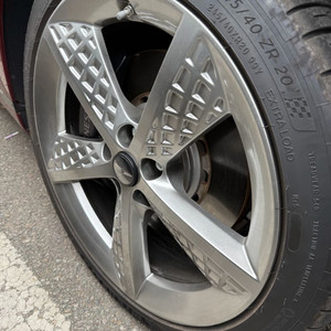 제네시스 g80 rg3 20인치 와플휠 4개 대품X