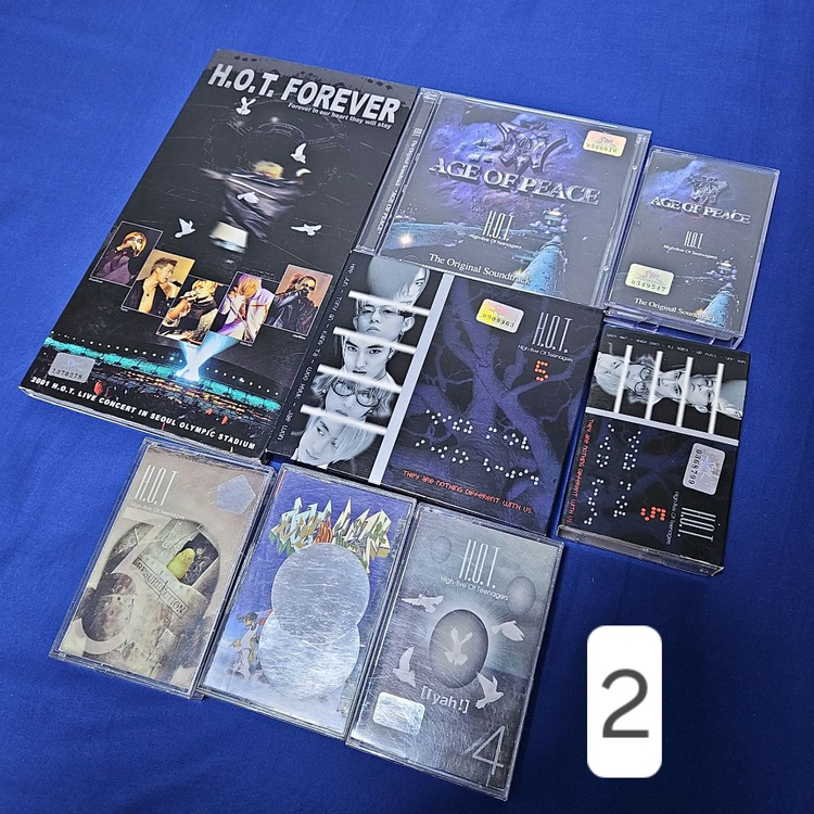 H.O.T. / JTL / 솔로 활동 굿즈 박스 정리합니다--1