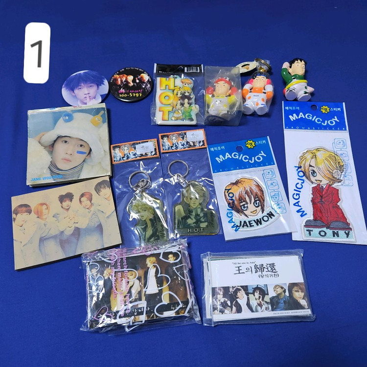 H.O.T. / JTL / 솔로 활동 굿즈 박스 정리합니다--2