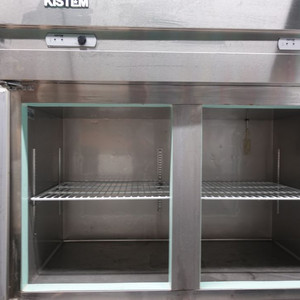 업소용 45박스 4도어 키스템 수직형 직냉식 냉동 냉장고 kis-kd45hrf