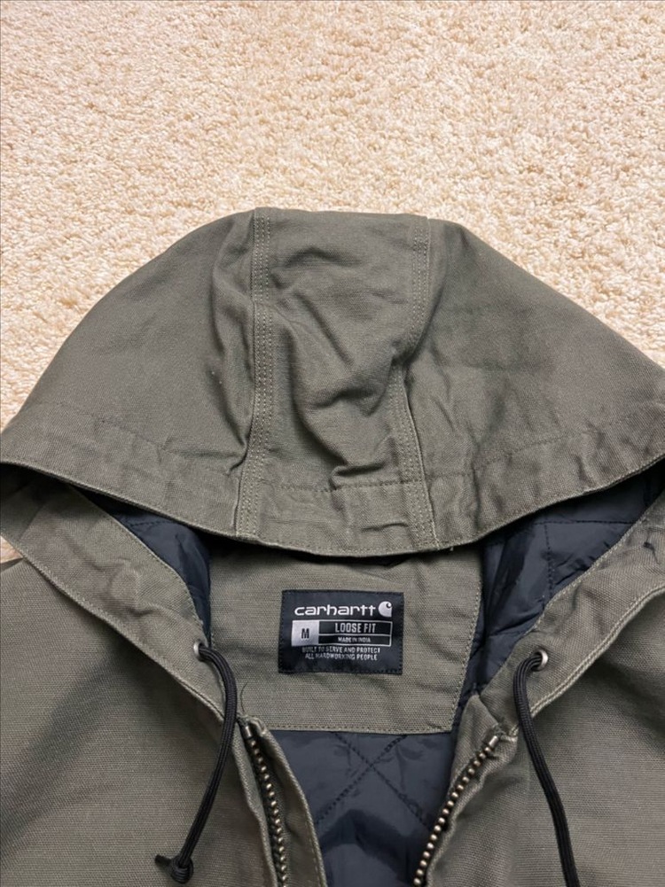 [새상품/택포함] 칼하트 J130 워시드 덕 액티브 자켓 모스 M--7