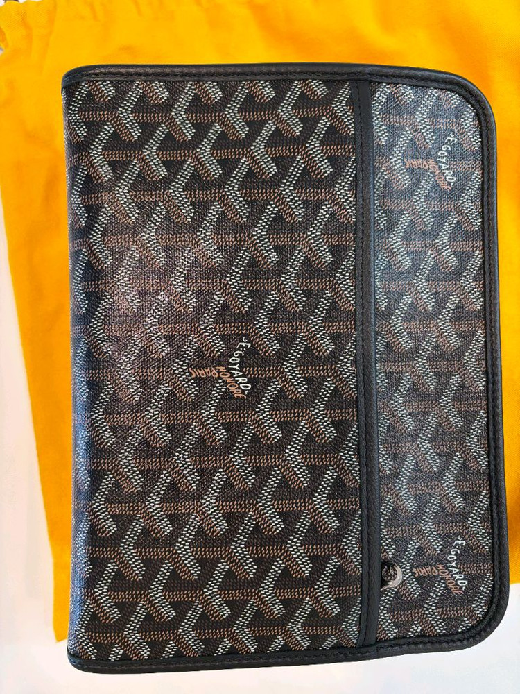 고야드 쥬방스 토일렛백 mm 블랙 팝니다--1