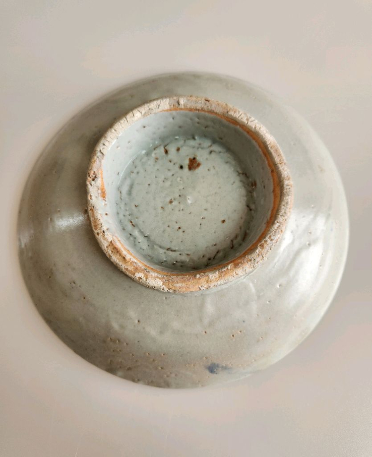 골동품 조선말기 관요사기 청화백자 수자문 대형접시 이미지