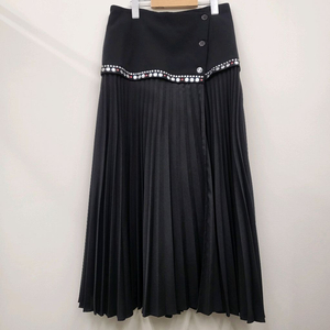 산드로 플리츠 스커트