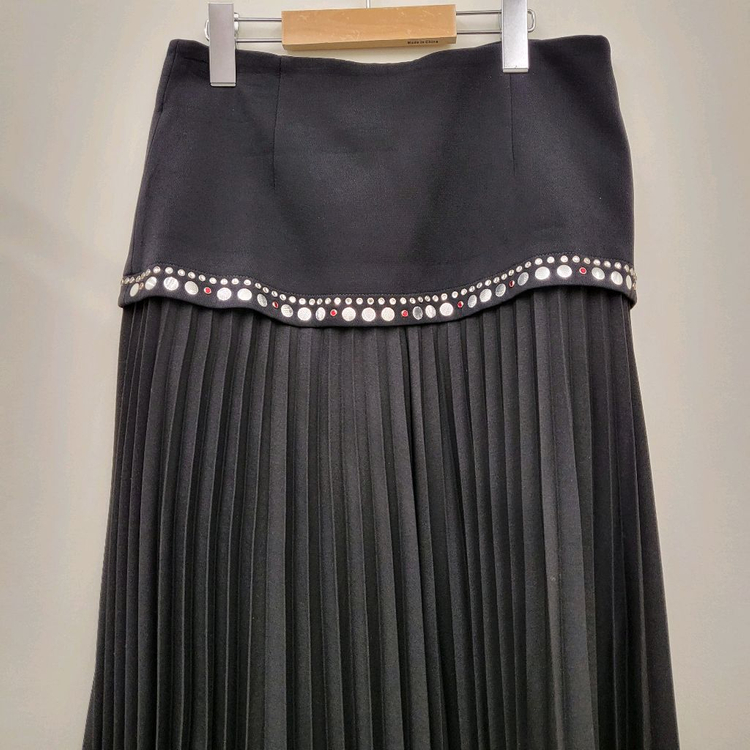 산드로 플리츠 스커트--5
