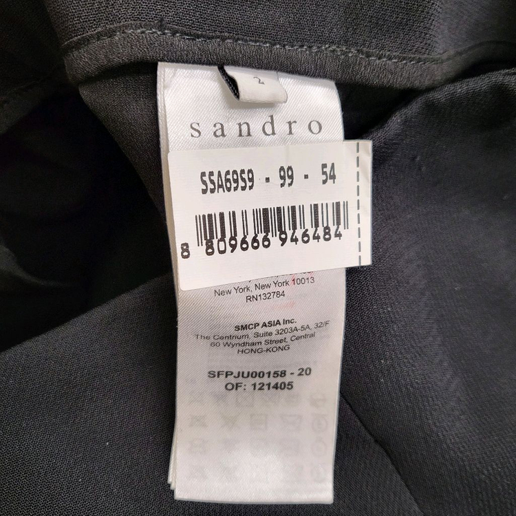 산드로 플리츠 스커트--8