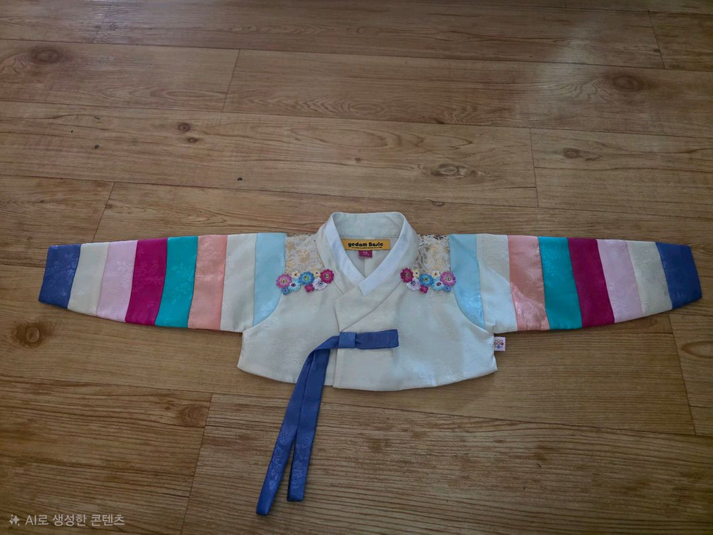 여아 한복 세트--1