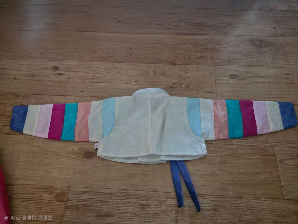 여아 한복 세트--2