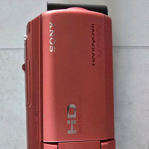 소니 핸디캠 cx535 핑크