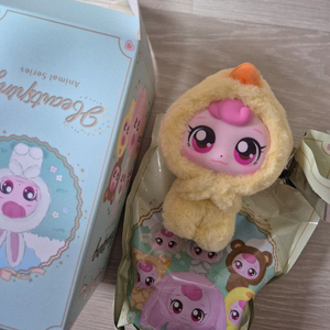 하츄핑 애니멀 병아리 키링 이미지