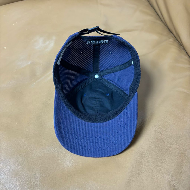 슈프림 S로고 6패널 볼캡 모자 24ss 시어서커 네이비--6