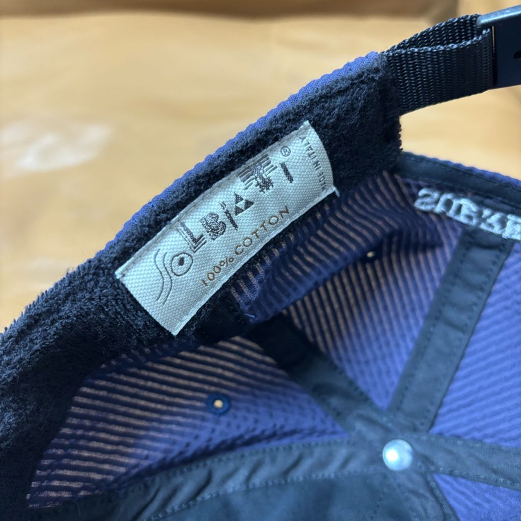 슈프림 S로고 6패널 볼캡 모자 24ss 시어서커 네이비--7