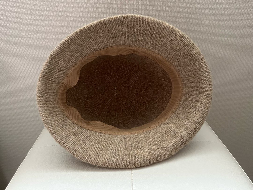 (미사용) 여성 모자 베이지--2