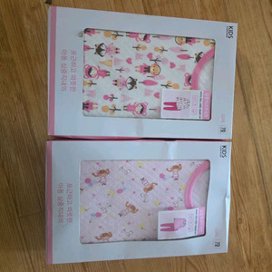 (새상품)여아 삼중직 내의세트 70호 2세트