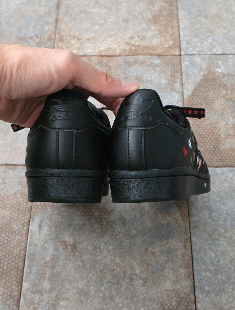 (220)아디다스 슈퍼스타 발렌타인데이 에디션 스니커즈 운동화--6