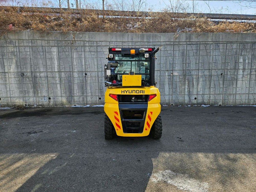 중고지게차 현대 포렉스 40D-9F 디젤 4톤 지게차 (풀프리마스트, 인버터푸쉬, 사이드쉬프트, 후방, 냉난방,--4