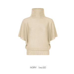 이세이미야케 미 돌먼스트레치 니트 탑