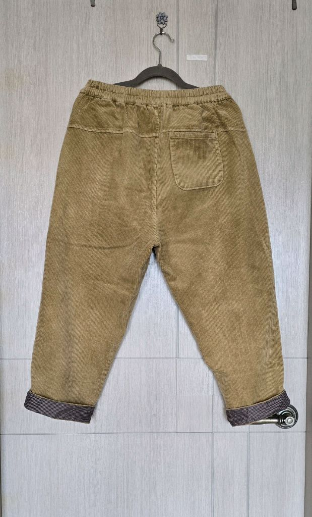 77~88/ 골덴 밴딩 바지--2