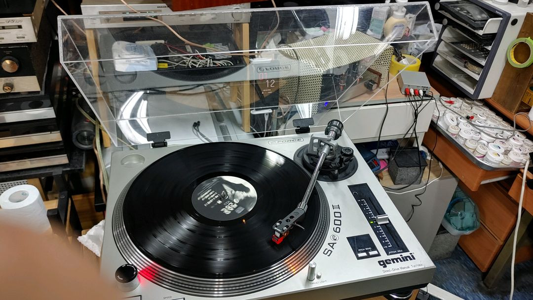 제미니 SA600II 턴테이블 이미지