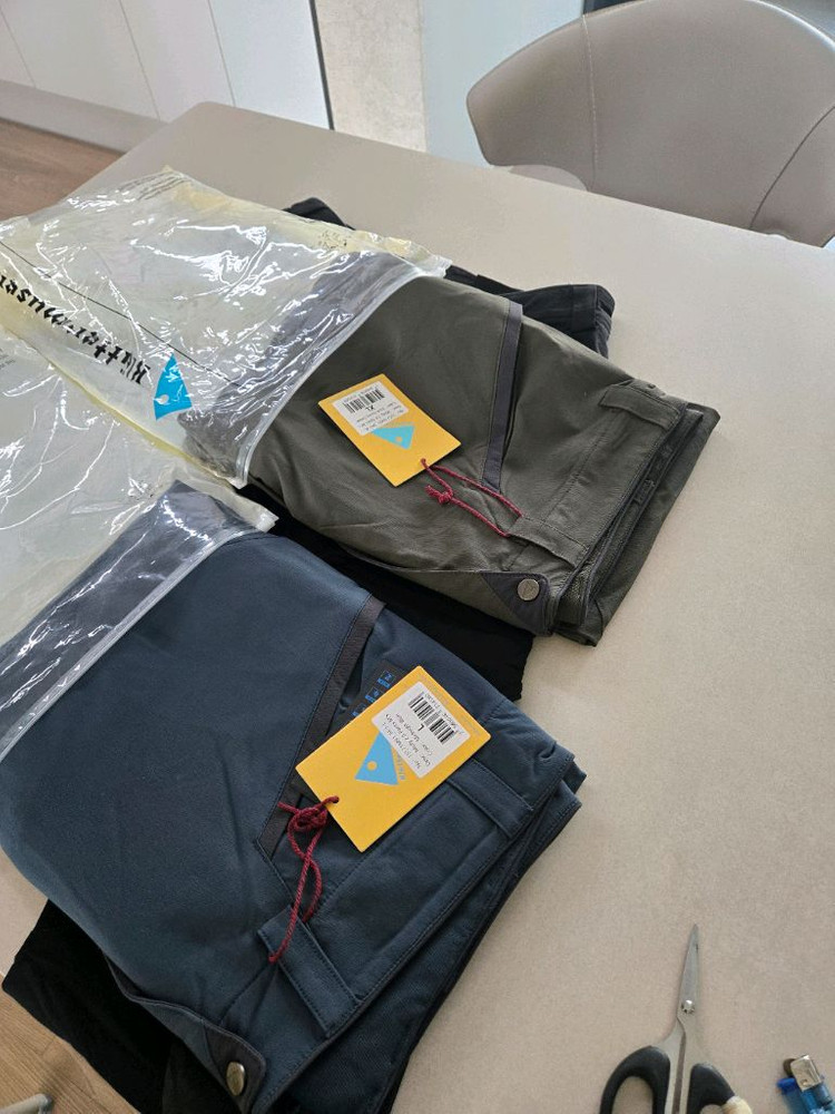 클라터뮤젠 미스티 2.0 등산 바지 2XL 블랙 과 카키--3