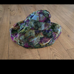 새거수준/엔틱한 챙 넓은 와이어 버킷햇/모자