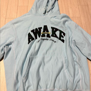 (L) 어웨이크 뉴욕 민트 후드티