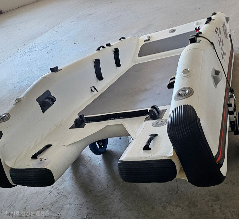 고무보트 + 선외기(야마하 15마력 FMS) 2행정 새주인찾음 이미지