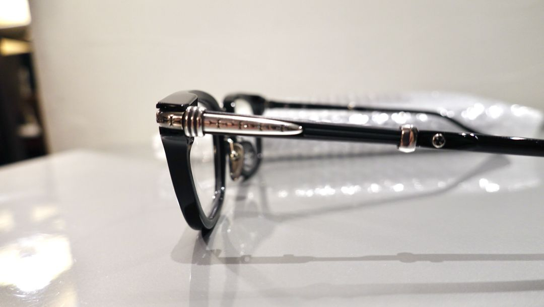 크롬하츠 타이탄슬러버 블랙/실버 안경 이미지