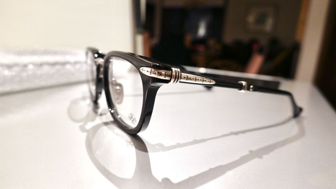 크롬하츠 타이탄슬러버 블랙/실버 안경 이미지