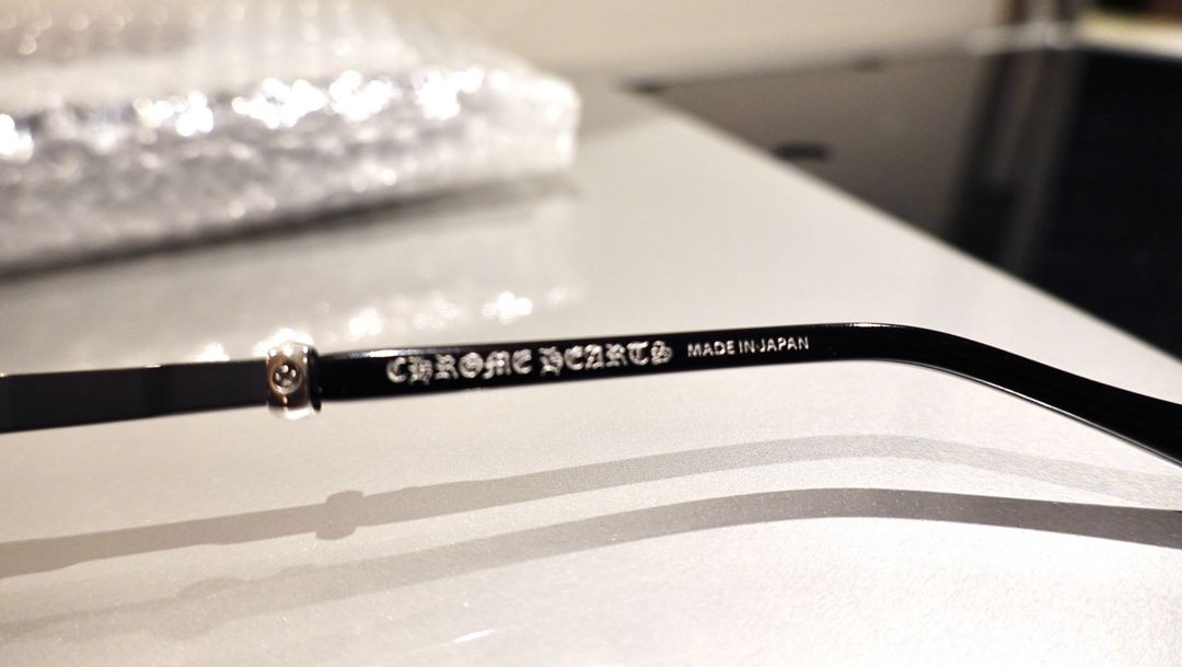 크롬하츠 타이탄슬러버 블랙/실버 안경 이미지