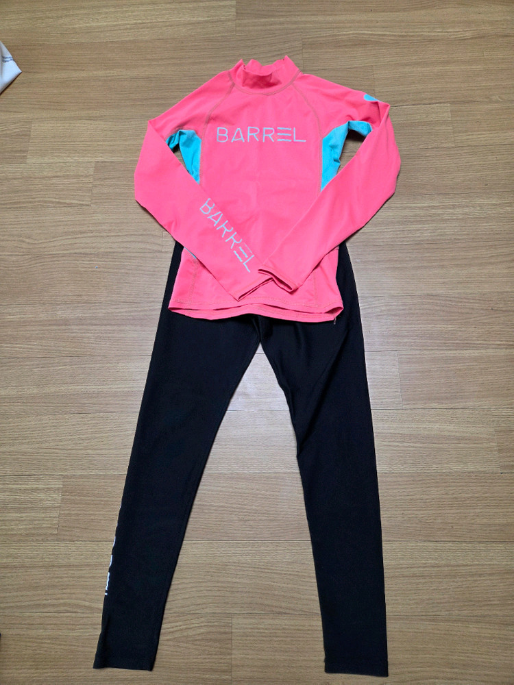 배럴 래쉬가드 세트--0