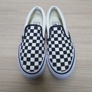 반스 체커보드 슬립온