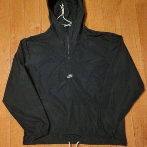(새옷수준)나이키 방수 바람막이 아노락 블랙 자켓, 실사이즈100