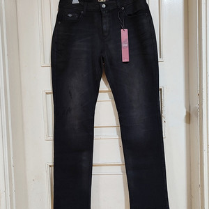 남성청바지36 블랙진 남성 스판 양모 일자데님 빅사이즈 새상품