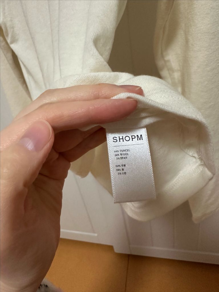 샵엠 라운드넥 FREE--8