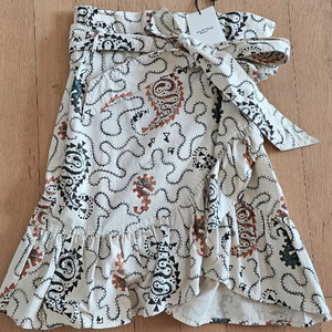 이자벨 마랑 에뜨왈 릴리코 랩 스커트 36 새상품