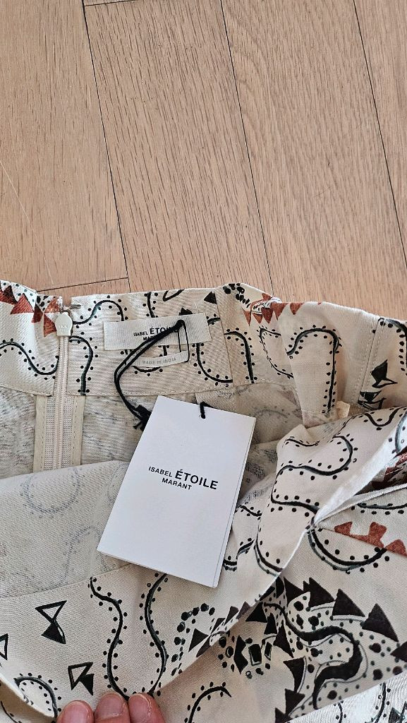 이자벨 마랑 에뜨왈 릴리코 랩 스커트 36 새상품--2