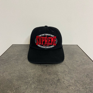(OS) 슈프림 6패널 볼캡 모자 23FW 웜업 블랙