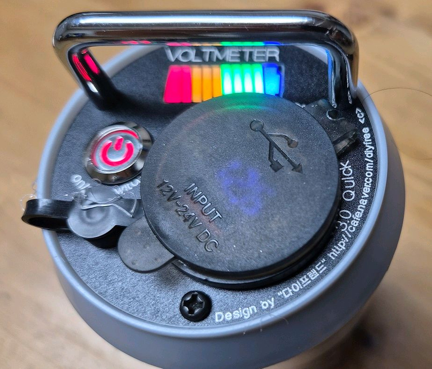 캠핑 갬성 맥주캔 파워뱅크 맥뱅(12.6V 12.6A)--2