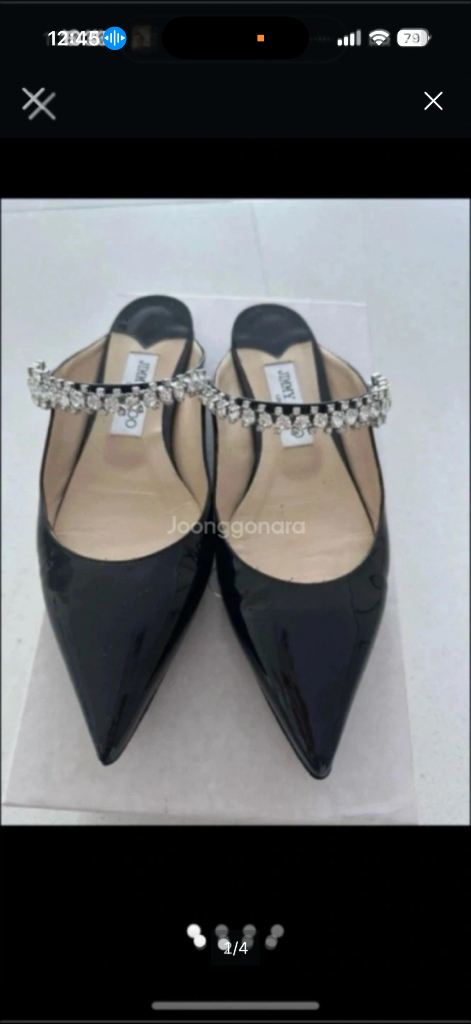 지미추 크리스탈 빙 플랫--1