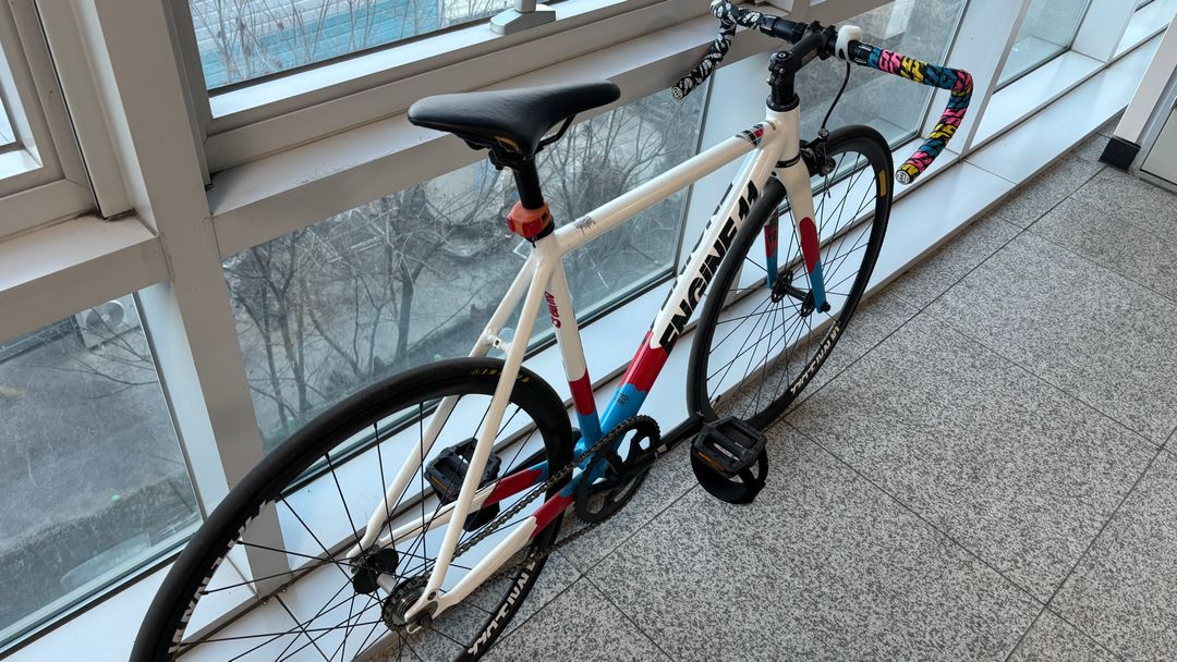 **설명 필독**2020 엔진11 크릿디 국뽕 픽시 자전거 완차--2