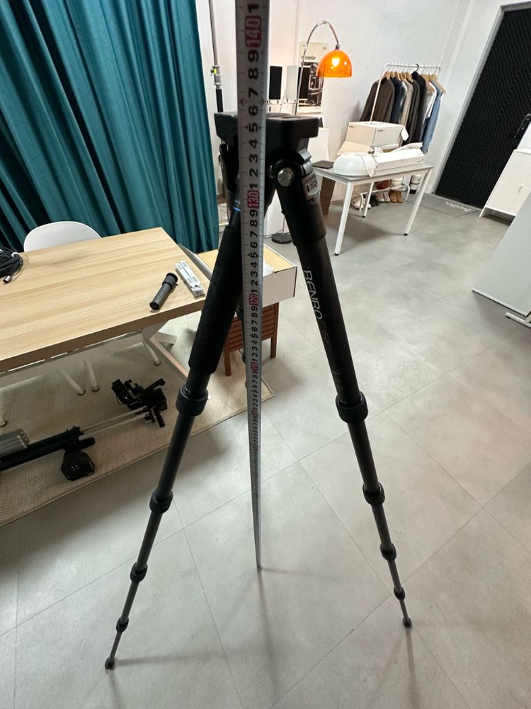 벤로 카본 삼각대 C2192T, 맨프로토 비디오헤드 이미지