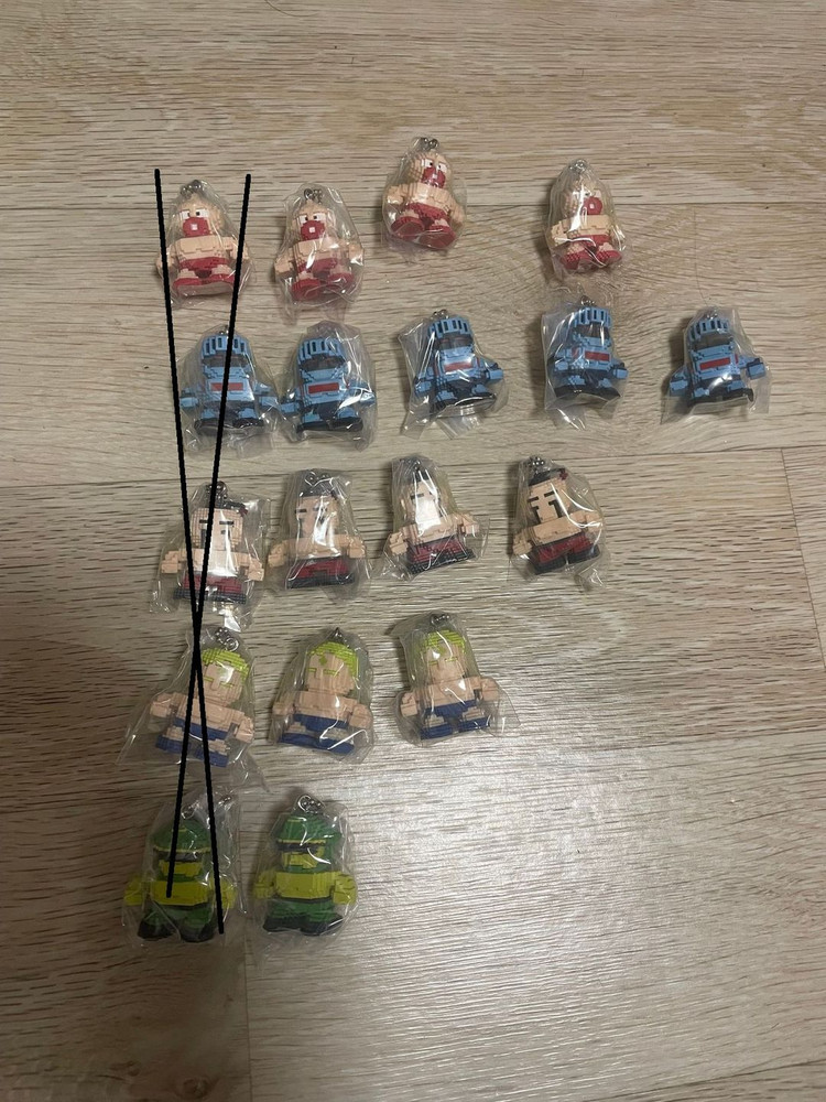 근육맨 가챠폰 팝니다--2