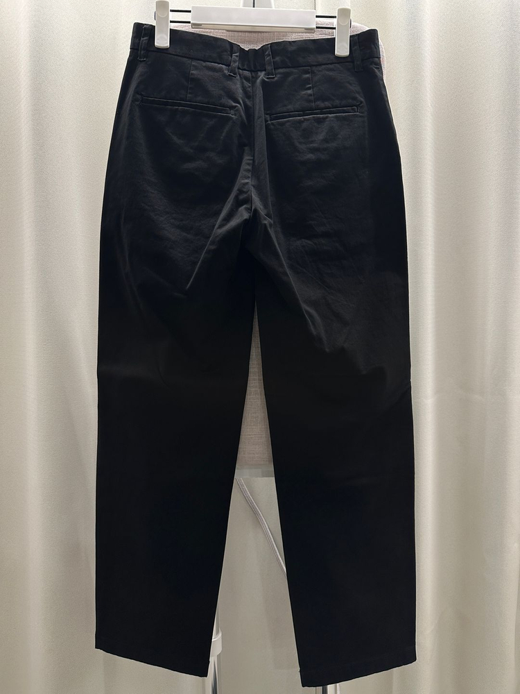 [29] 지오다노 레귤러핏 코튼 치노 팬츠 블랙 113522--2