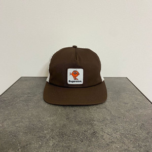 (OS) 슈프림 5패널 볼캡 모자 카마초 브라운