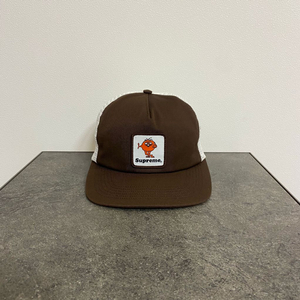 (OS) 슈프림 5패널 볼캡 모자 카마초 브라운