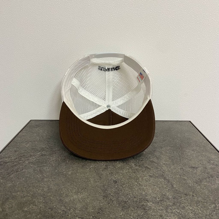 (OS) 슈프림 5패널 볼캡 모자 카마초 브라운--4